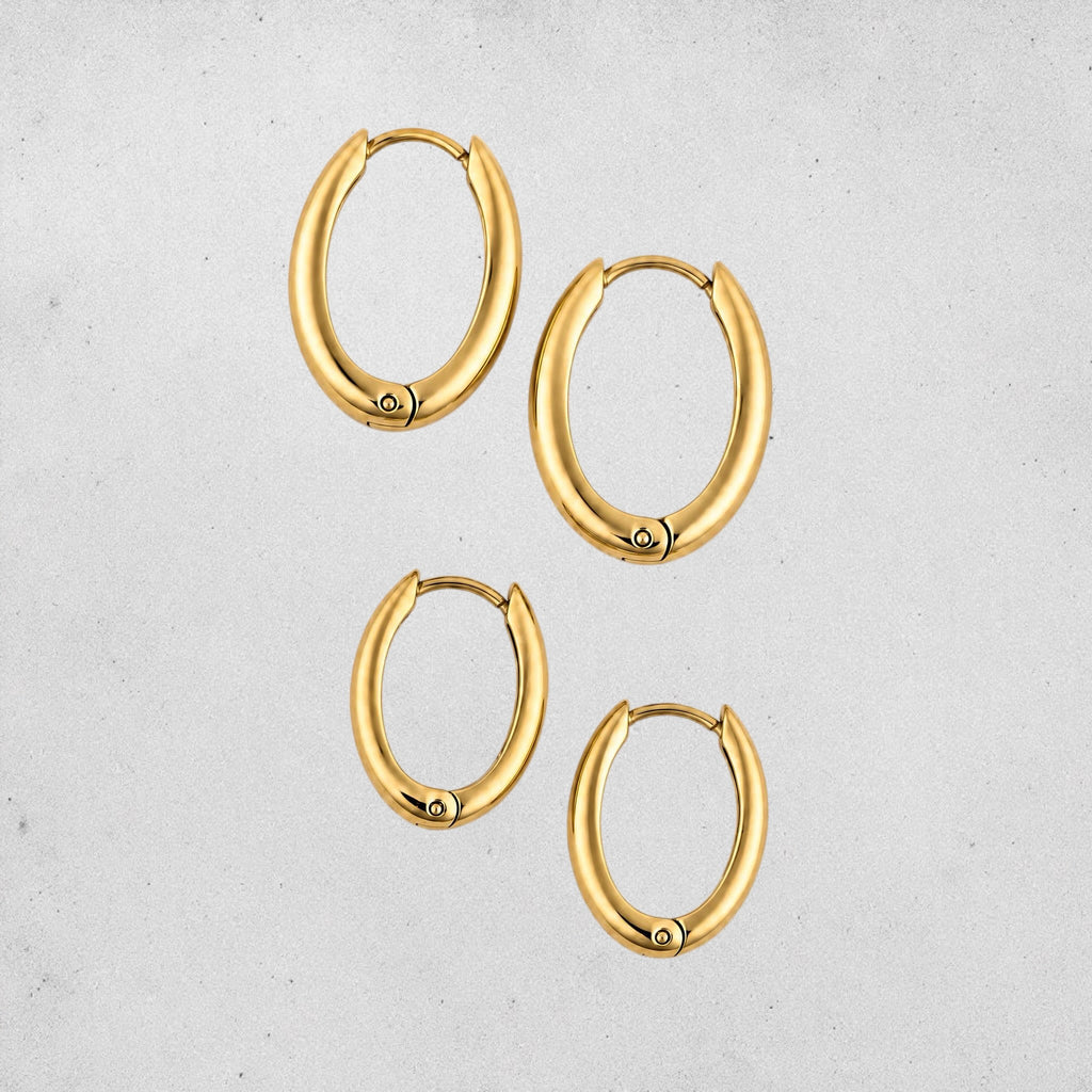 Oval Huggie Stack