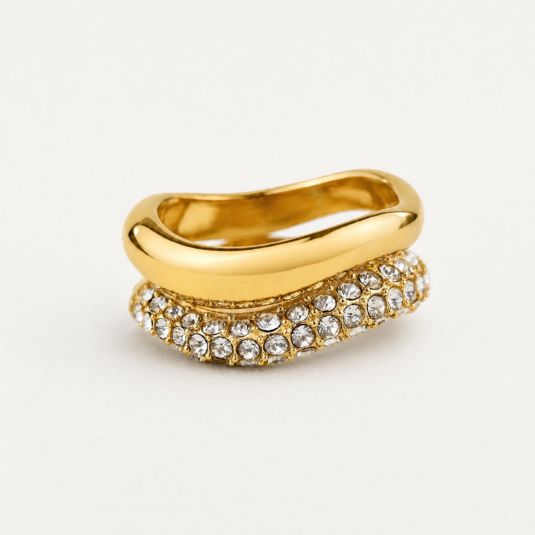 Wave Ring Set