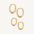 Classic Oval Hoops